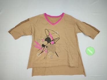 bluzka w paski c a: Women's blouse, size 2XL (EU 44) — 2