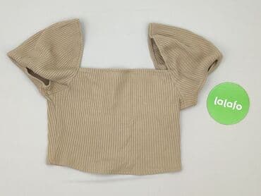 bluzka z bufiastymi rekawami: Top damski, rozmiar S — 2