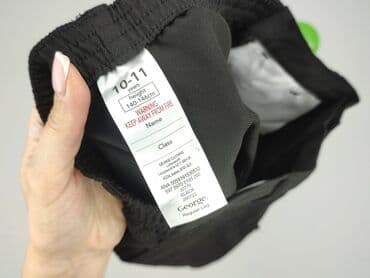rajstopy z napisami: Material trousers, George, 11 years, 140/146, condition - Perfect — 5