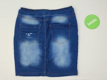 spódniczka dżinsowe z wysokim stanem: Spódnica damska, rozmiar S — 3