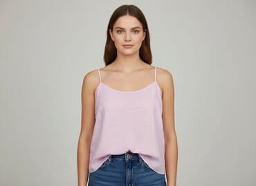 koszulki na ramiączkach plus size: Top damski, rozmiar M — 6