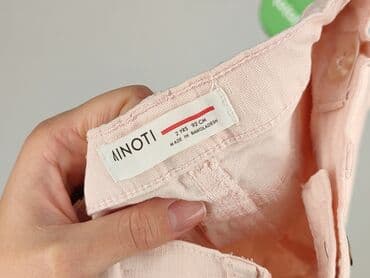 modne jeansy: Material trousers, Minoti, 1.5-2 years, 92, condition - Perfect — 4