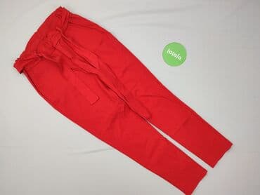 czerwone rajstopy calzedonia: Spodnie materiałowe damskie, rozmiar S — 2