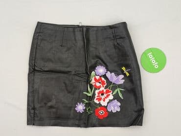 czarne prosta spódnice midi: H&M, Women`s skirt, size S (EU 36) — 2