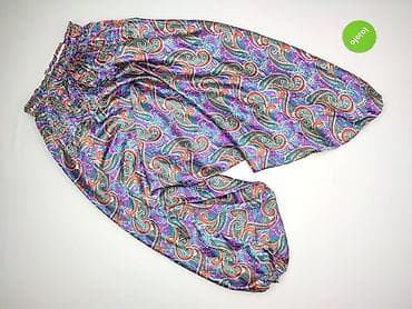 klapki łapy: Spodnie damskie typu harem/allaadynki z szerokimi nogawkami, w — 5