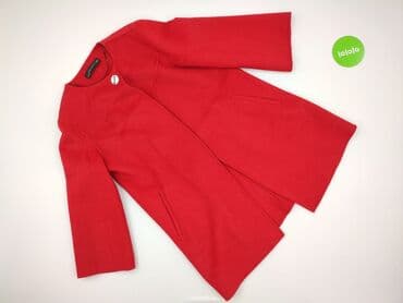 czerwona kurtka damska reserved: Zara, Płaszcz damski, rozmiar L — 2