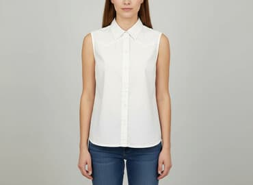 koszule z zakrytymi guzikami: Koszula damska, rozmiar S — 1