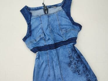 sukienki dżinsowe tanie: Denim, Sukienka damska, rozmiar L — 1