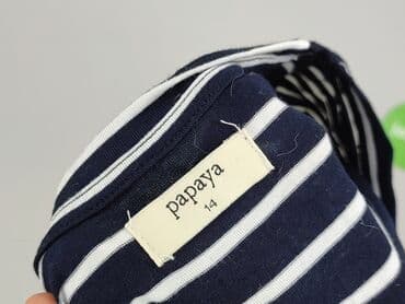 bluza w paski pepco: Papaya, Bluzka damska, rozmiar XL — 4