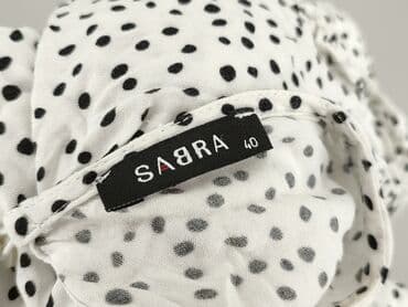 bluzki z wiązaniem pod szyją z wiskozy: Bluzka damska, rozmiar L — 4