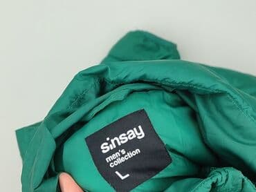 płaszcze zimowe wyprzedaż reserved: Sinsay, Kurtka przejściowa dla mężczyzn, L — 5
