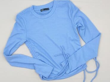 srebrny top h m: Zara, Top damski, S — 1