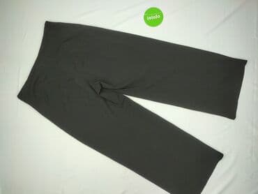 sinsay czarne spodnie z wysokim stanem: Sinsay, Spodnie materiałowe damskie, rozmiar L — 4