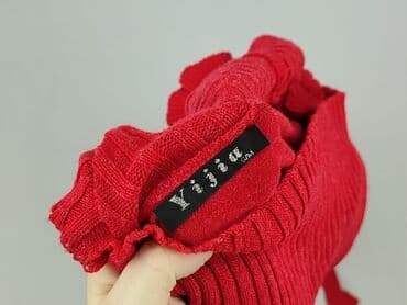 szeroki czerwony pasek do sukienki: Golf damski, rozmiar M — 4