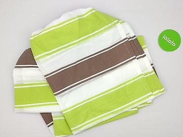 olx wszystko do domu: Zasłony w pasy – komplet - Wzór: szerokie poziome pasy w kolorach — 2