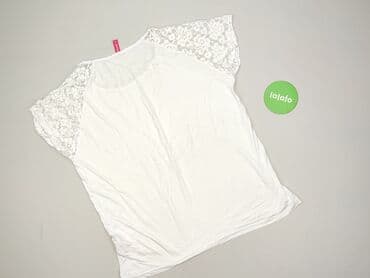 koszulka na ramiączkach jedwabna: T-shirt damski, rozmiar 2XL — 3