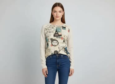 sweter hello kitty: Sweter damski, rozmiar S — 1