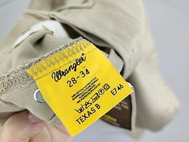 dżins tekst: Wrangler, Spodnie materiałowe damskie, rozmiar S — 4