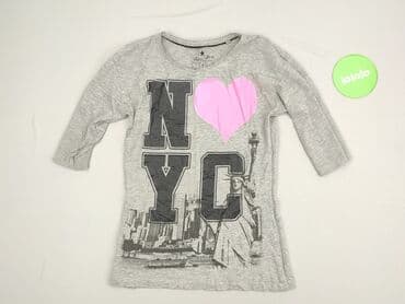 oversized t shirty basic: Women's blouse, size S (EU 36) — 2