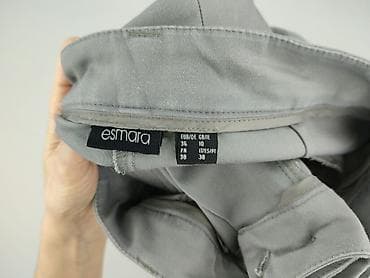 biale spodnie mom: Esmara, Spodnie materiałowe damskie, rozmiar M — 5