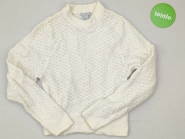bialy sweterek hm: H&M, Sweter damski, rozmiar XS — 2