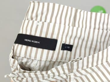 Women: Vero Moda, Material trousers for women, L — 4