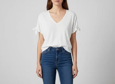 zara bluzki lniane: H&M, Bluzka damska, rozmiar XS — 7