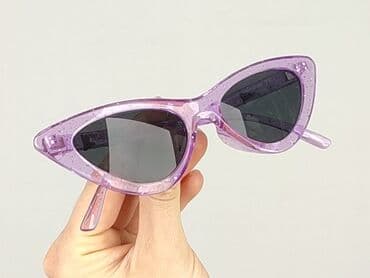 paski do sukienki srebrne: Glasses, Sunglasses, Cat eyes design, condition - Very good — 5
