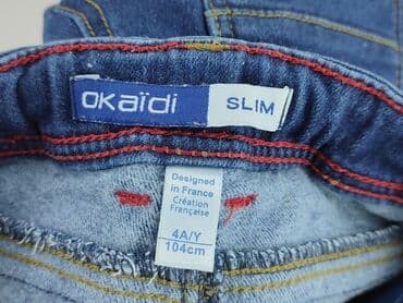 okee sukienki: Jeans, Okaidi, 3-4 years, 104, condition - Very good — 4