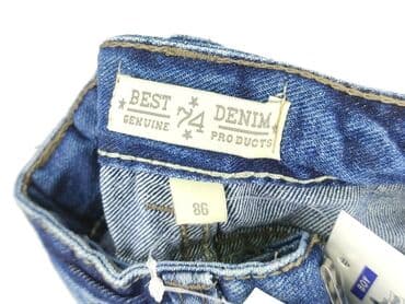 uomo majtki: Denim pants, 12-18 months, condition - Perfect — 4