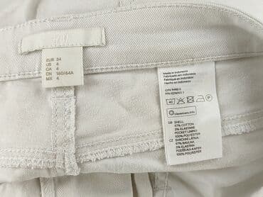 białe spodenki damskie hm: H&M, Szorty damskie, rozmiar S — 4