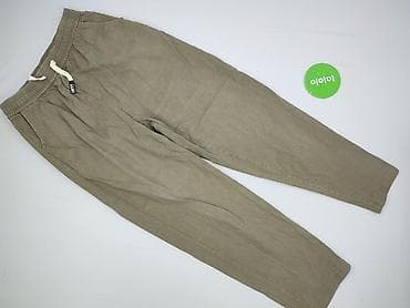 joggery khaki: Spodnie materiałowe damskie, rozmiar L — 2