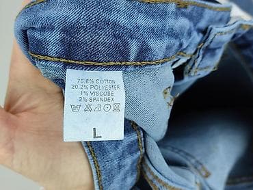 biale trampki levis: Jeansy damskie, rozmiar L — 4