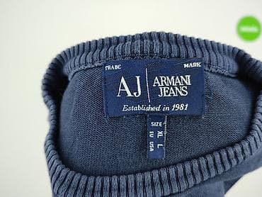 eastern clothes: Armani Jeans, Sweter dla mężczyzn, rozmiar L — 4