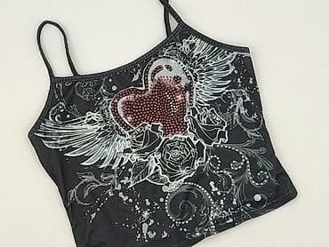 bluzki welurowa: Shein, Top damski, rozmiar S — 2