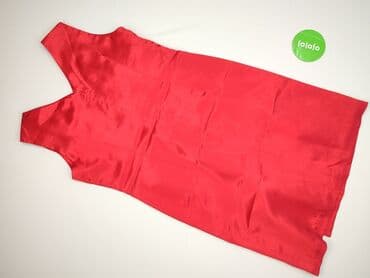 czerwona sukienka w litere a: Sukienka damska, rozmiar M — 3