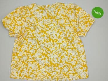 żółte bluzki z krótkim rękawem: Bluzka damska, rozmiar 2XL — 3