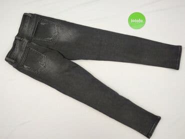 czarne jeansy z dziurami: Jeansy damskie, rozmiar S — 3