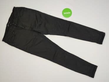 legginsy lateksowe z wysokim stanem: Toxik3, Jeansy damskie, L — 2