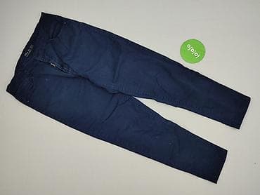 blue jeans l: Spodnie materiałowe damskie, rozmiar XL — 10