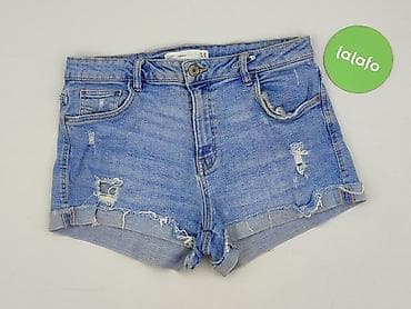 distressed jeans: Zara, Szorty damskie, rozmiar S — 2