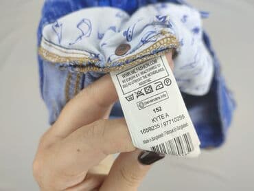 ubrania świąteczne dla dzieci: Spodnie jeansowe, 12 lat, 152, stan - Bardzo dobry — 4