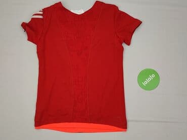 czerwona koszulka real madryt: Adidas, T-shirt damski, S — 3