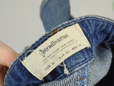 spodenki jeansowe damskie stradivarius: Stradivarius, Szorty damskie, rozmiar S — 4