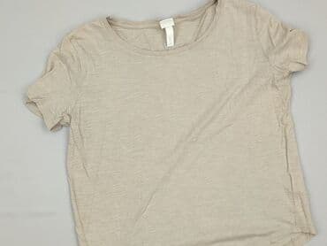 obcisłe koszulki: H&M, T-shirt damski, rozmiar M — 1