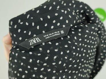 czarna bluzka koronkowa zara: Zara, Bluzka damska, rozmiar M — 4