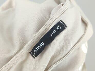 sinsay t shirty damskie: Sinsay, T-shirt damski, rozmiar XS — 4
