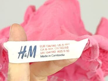 tesco rajstopy: A-shirt, H&M, 10 years, 134-140 cm, condition - Very good — 4