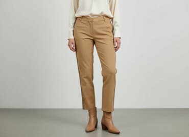 spodnie sznurowane nogawki: T.Y.K., Spodnie materiałowe damskie, rozmiar L — 6