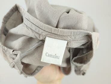 beżowe buty na koturnie ccc: CAMAIEU, Bluzka damska, rozmiar L — 4